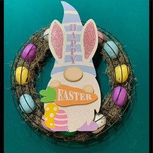 Gnome Easter wreath